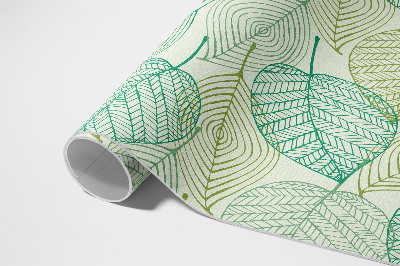 Vinyl carpet Composition of nature linear leaves