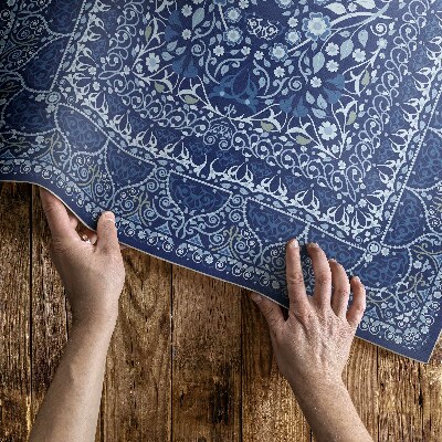 Vinyl carpet Decorative pattern in antique style