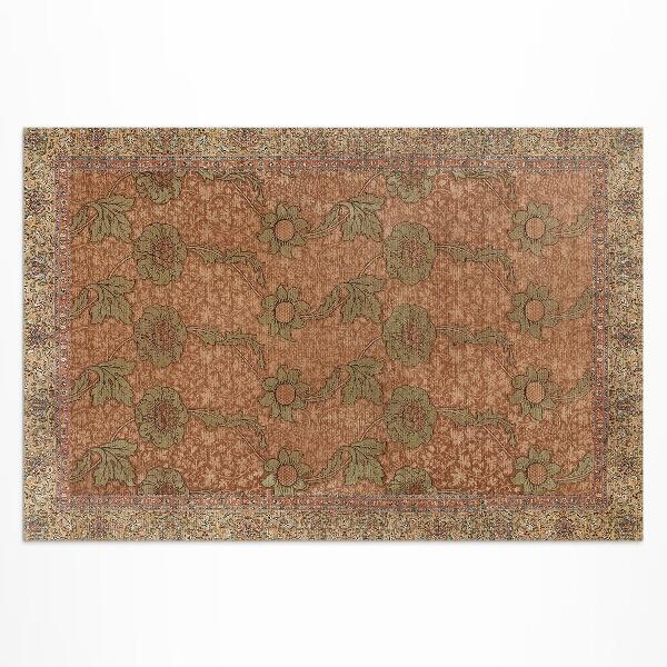 Vinyl carpet Vintage wild flowers