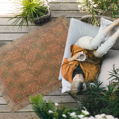 Vinyl carpet Vintage wild flowers