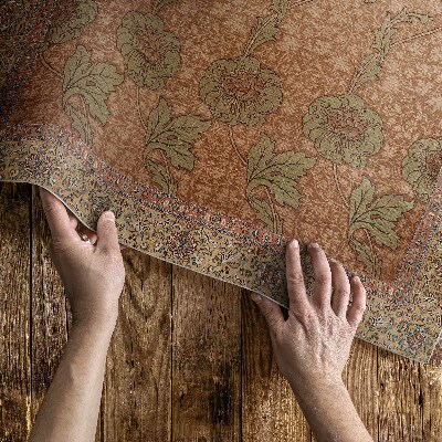 Vinyl carpet Vintage wild flowers