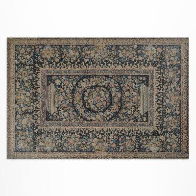 Vinyl carpet Decorative floral pattern in antique style