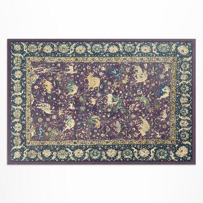 Vinyl carpet Antique silk animal
