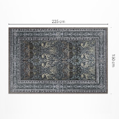 Vinyl carpet Gothic ornaments