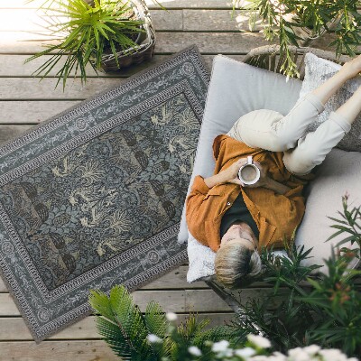 Vinyl carpet Gothic ornaments