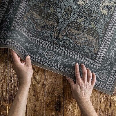 Vinyl carpet Gothic ornaments
