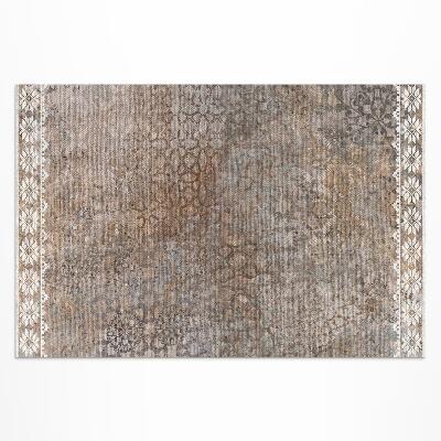 Vinyl carpet Art aged dusty print