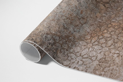 Vinyl carpet Art aged dusty print