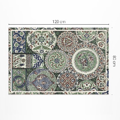 Vinyl carpet Mandalas by Albert Racinet