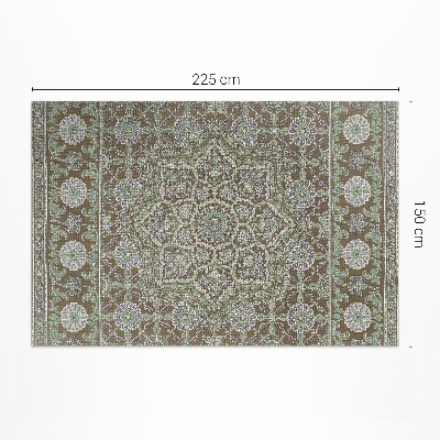 Vinyl carpet Sir Matthew Digby Wyatt hippie pattern