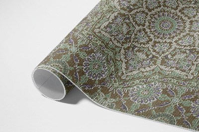 Vinyl carpet Sir Matthew Digby Wyatt hippie pattern