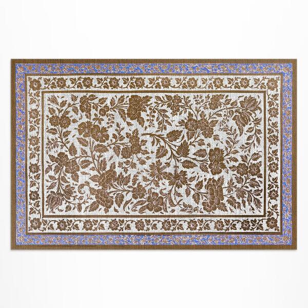 Vinyl carpet Sir Matthew Digby Wyatt botanical pattern