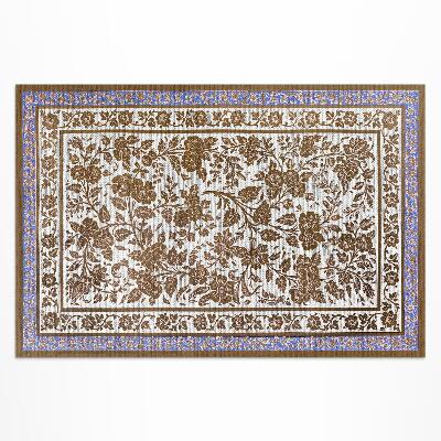 Vinyl carpet Sir Matthew Digby Wyatt botanical pattern