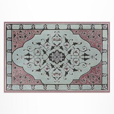 Vinyl carpet Sir Matthew Digby Wyatt rose ornament