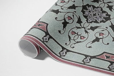 Vinyl carpet Sir Matthew Digby Wyatt rose ornament