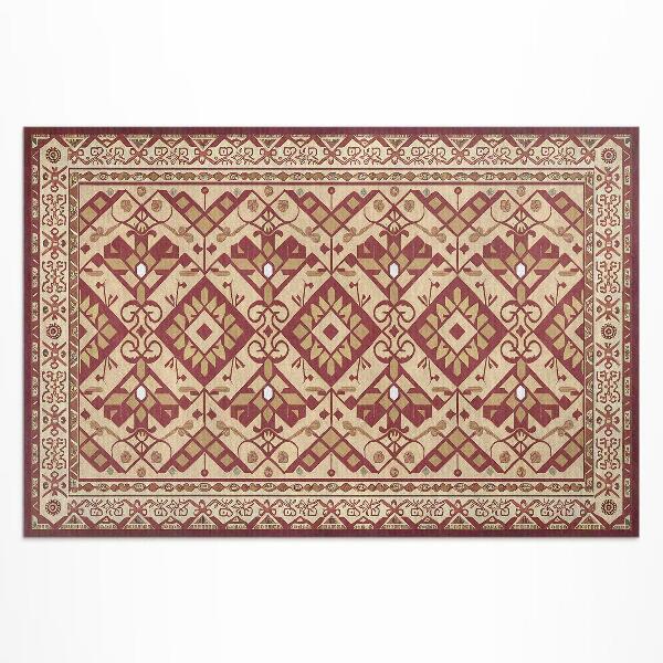 Vinyl carpet Ornamental motif in old vintage style