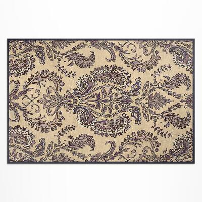 Vinyl carpet Old vintage decorative ornament