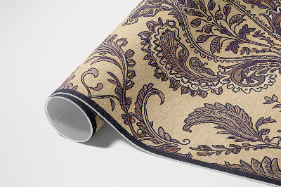 Vinyl carpet Old vintage decorative ornament