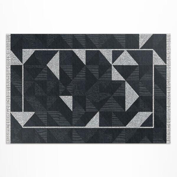 Vinyl carpet Vintage geometric pattern mosaic