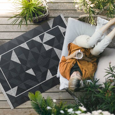 Vinyl carpet Vintage geometric pattern mosaic