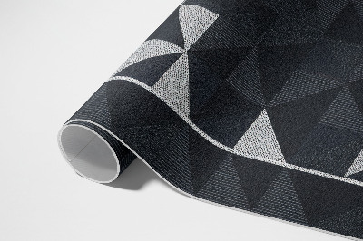 Vinyl carpet Vintage geometric pattern mosaic