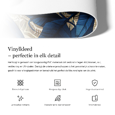 Vinyl carpet Regular lines on glamor stone marble