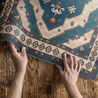 Vinyl carpet Old vintage decorative vintage pattern