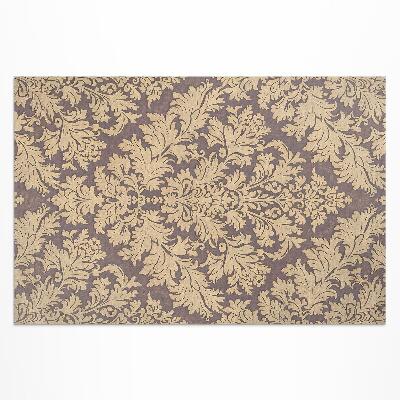 Vinyl carpet Elegant vintage rich floral ornament