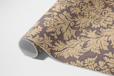 Vinyl carpet Elegant vintage rich floral ornament