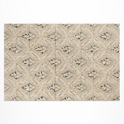 Vinyl carpet Vintage geometric pattern