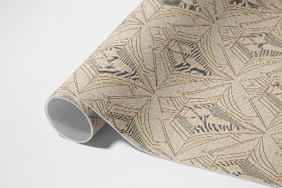 Vinyl carpet Vintage geometric pattern