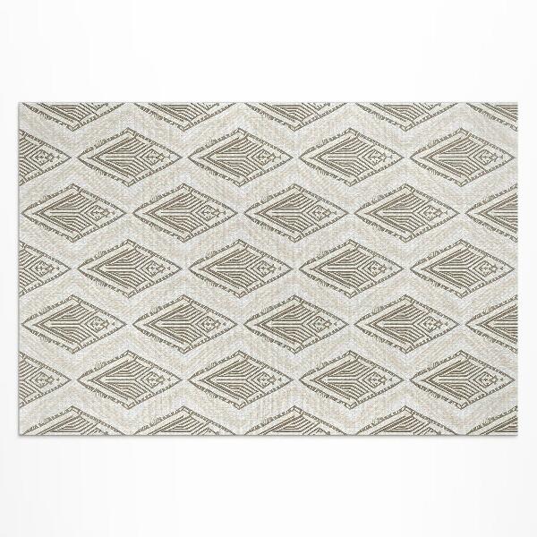 Vinyl carpet Regular geometric pattern ornament