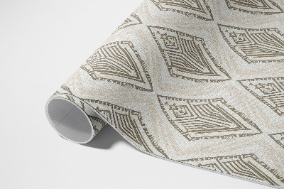 Vinyl carpet Regular geometric pattern ornament