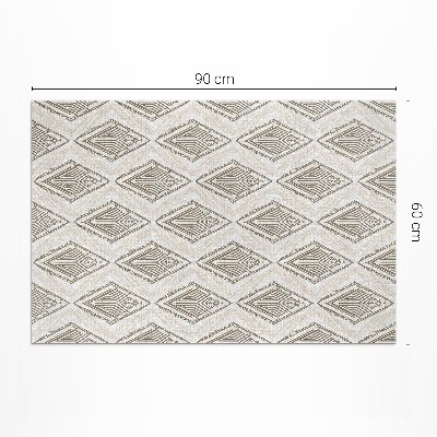 Vinyl carpet Regular geometric pattern ornament