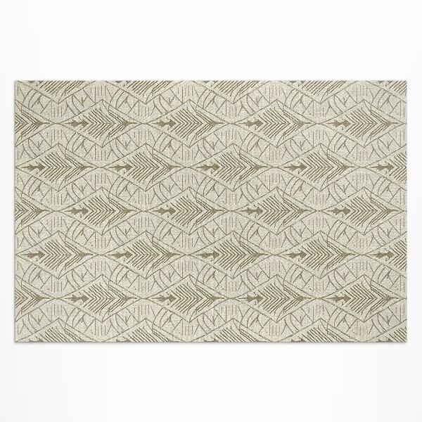 Vinyl carpet Delicate elegant Art Deco style pattern