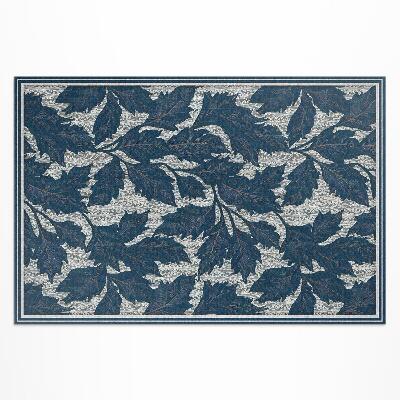 Vinyl carpet Vintage decorative leaves