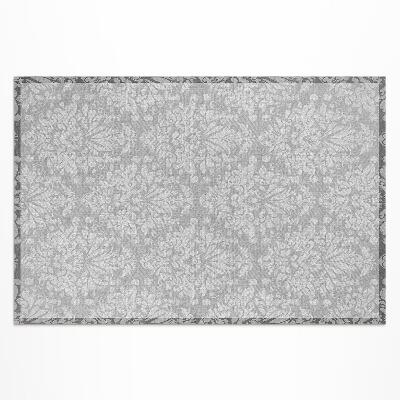 Vinyl carpet Vintage style plant ornament