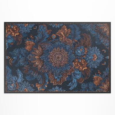 Vinyl carpet Flower arrangement in vintage style