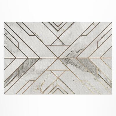Vinyl carpet Modern mosaic of shiny stone tiles