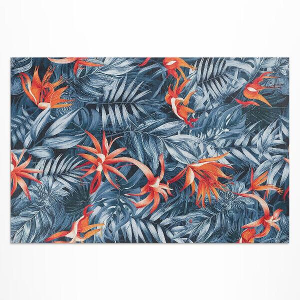 Vinyl carpet Tropical jungle flora