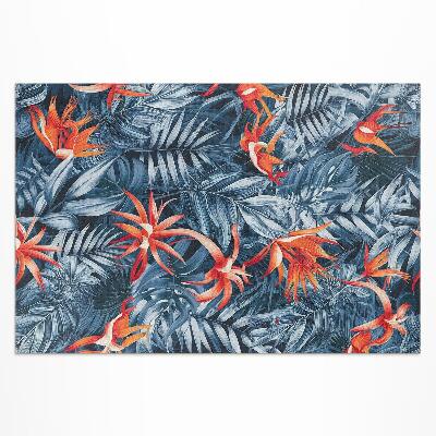Vinyl carpet Tropical jungle flora
