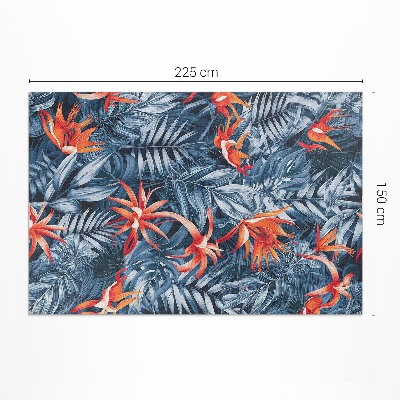 Vinyl carpet Tropical jungle flora