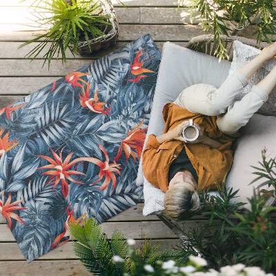 Vinyl carpet Tropical jungle flora