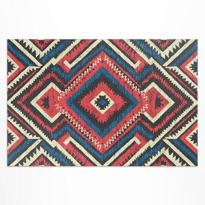 Vinyl carpet Decorative pattern in vintage Indian style