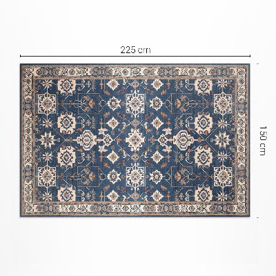 Vinyl carpet Ornamental pattern in vintage Persian style