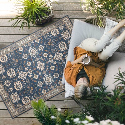 Vinyl carpet Ornamental pattern in vintage Persian style