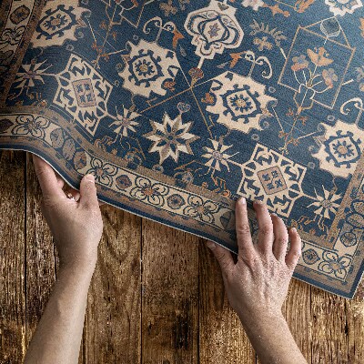 Vinyl carpet Ornamental pattern in vintage Persian style
