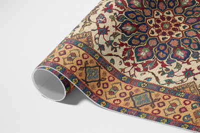 Vinyl carpet Ornamental plant ornament in Turkish style