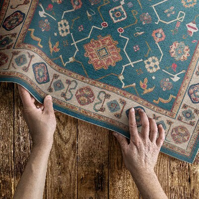 Vinyl carpet Illustration of oriental Persian patterns