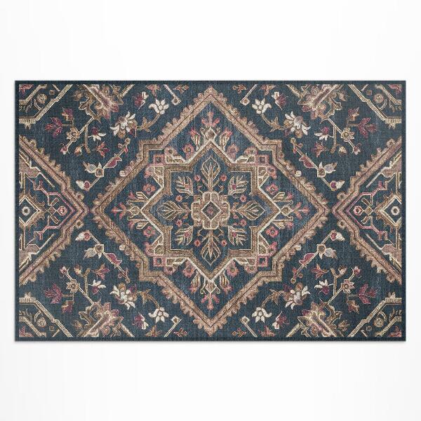 Vinyl carpet Geometric floral pattern in Turkish style